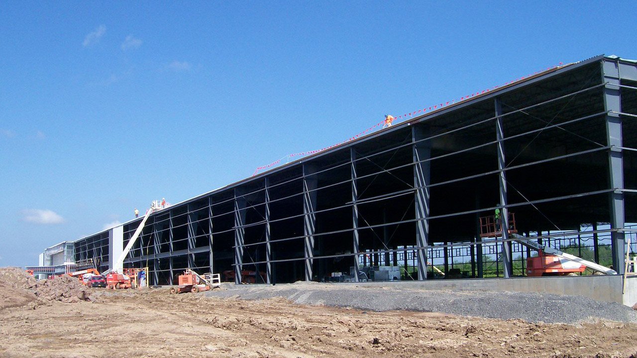 WoodStone Earth Construction equipment on site
